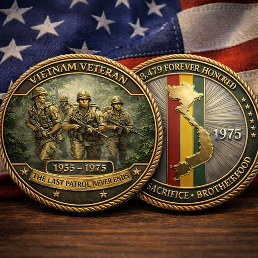 🏆Last Day Promo: 49% OFF! 🎖️Vietnam Veteran 1955–1975 Commemorative Coin