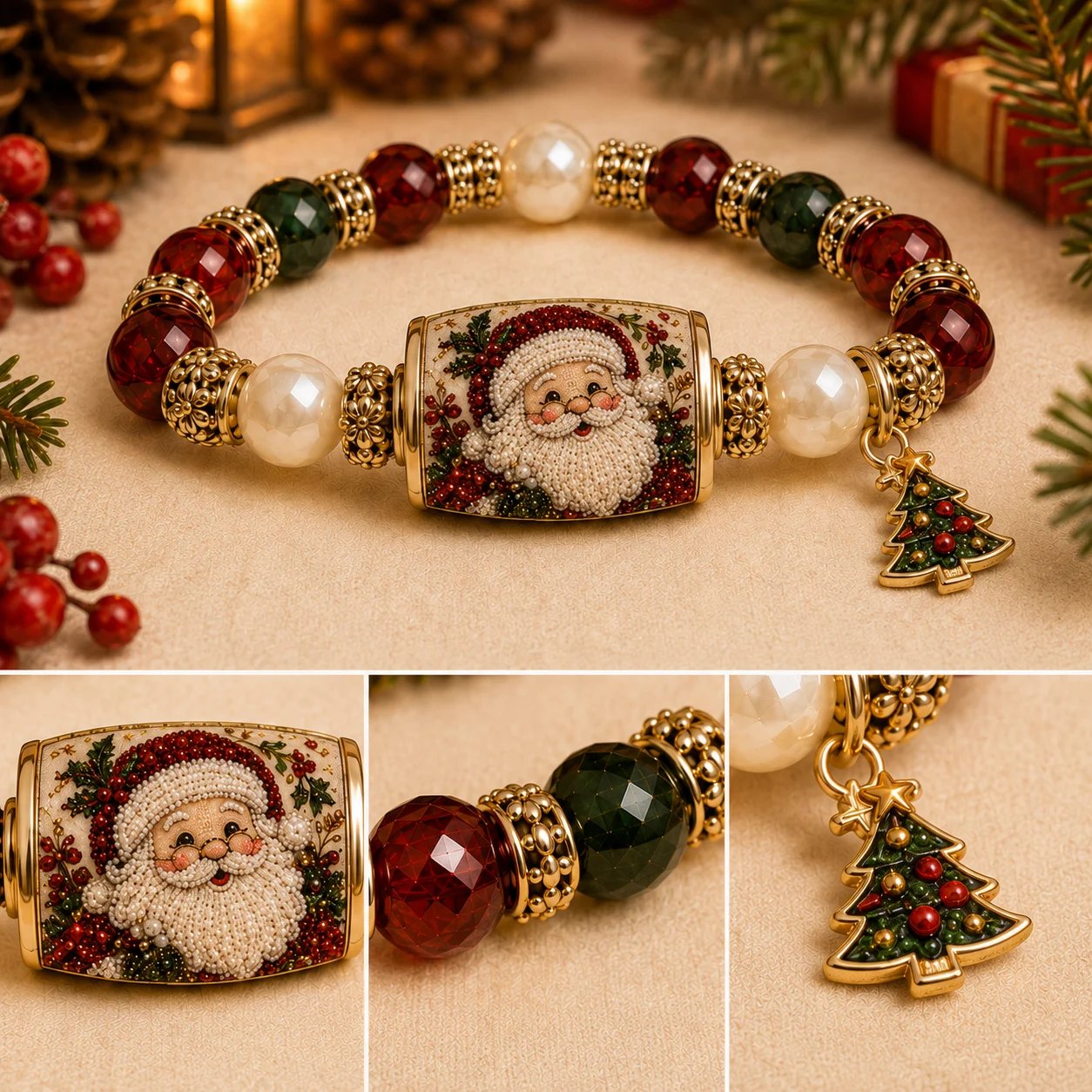 💥LAST DAY 50% OFF💥 - 🎄Limited Edition 2026 Christmas Magic Collection Bracelet