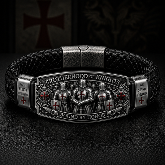 🛡️ Brotherhood of Knights Honor Bracelet