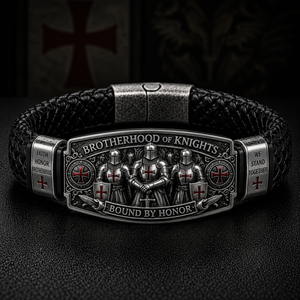 🛡️ Brotherhood of Knights Honor Bracelet