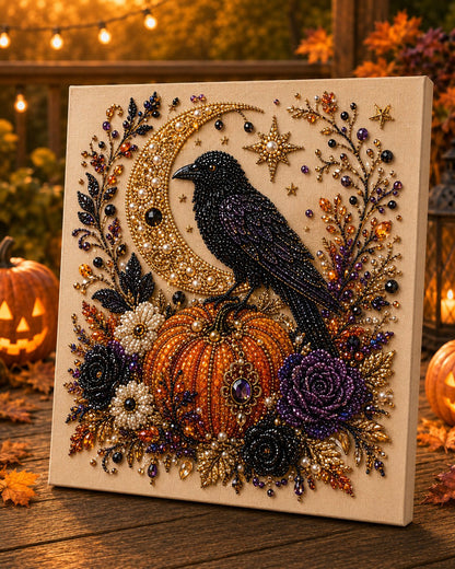 👻✨ Halloween Pearl Art DIY Kit – Turn Tiny Pearls into Spooky-Cute Magic (📦Buy 2 Free Shipping)