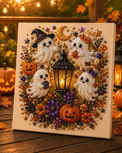 👻✨ Halloween Pearl Art DIY Kit – Turn Tiny Pearls into Spooky-Cute Magic (📦Buy 2 Free Shipping)