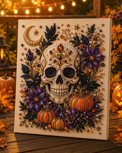 👻✨ Halloween Pearl Art DIY Kit – Turn Tiny Pearls into Spooky-Cute Magic (📦Buy 2 Free Shipping)